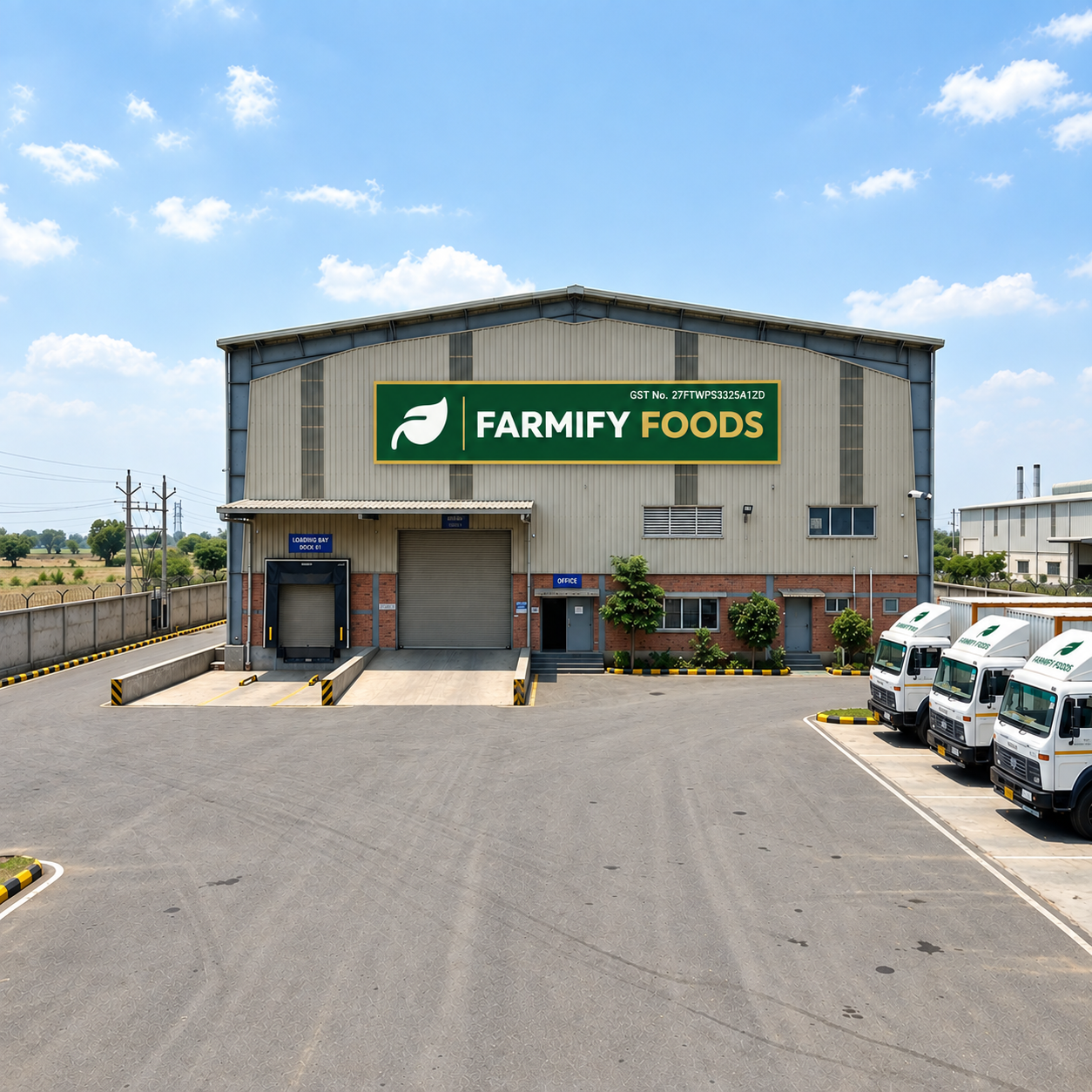 Farmify Foods Export Processing Hub in Bhandara Maharashtra India